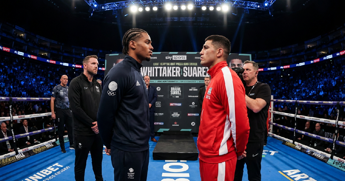 Home 1 Ben Whittaker to face Braian Suarez in April 18 bout