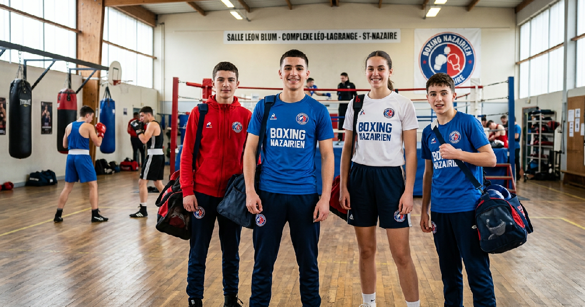 Boxing Nazairien Talents Head to French National Championships in Bourges