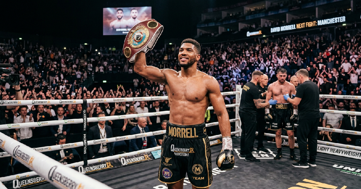 David Morrell Targets Manchester Return Against Zak Chelli After Title Delays