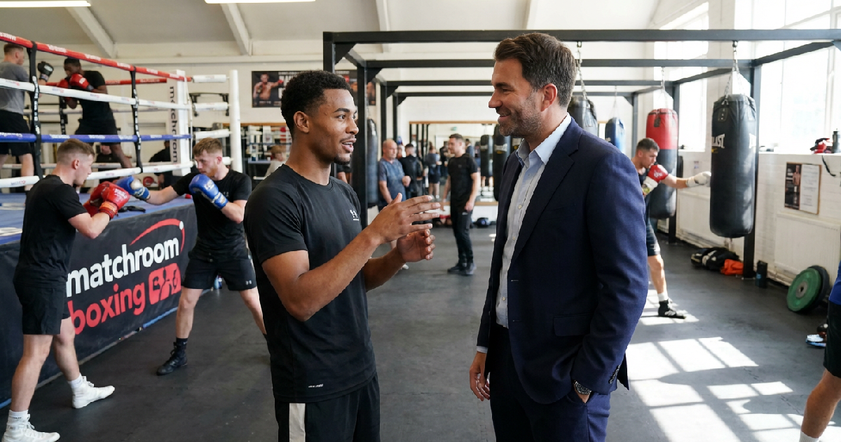 Eddie Hearn and Ben Whittaker Spark Partnership Rumors as Light Heavyweight Ranks Shift