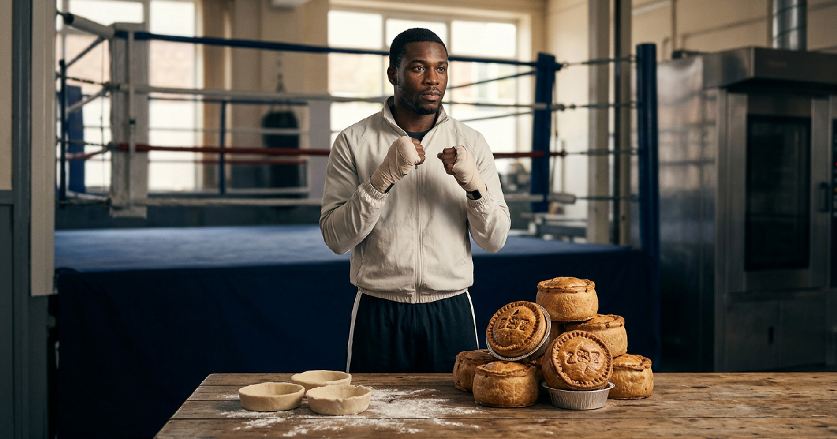 Ezra Taylor worked in pork pie factory to fund boxing career