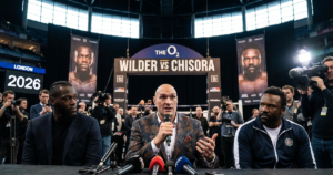 Fury Sounds Alarm on "Sloppy" Wilder vs Chisora O2 Clash 3 Fury Sounds Alarm on "Sloppy" Wilder vs Chisora O2 Clash