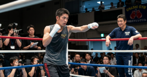 Hideyuki Ohashi Praises Junto Nakatani’s Composure in Public Workout