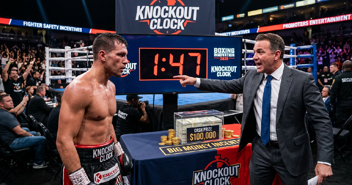 Boxers Weigh Pros and Cons of Big Money Knockout Clock Concept