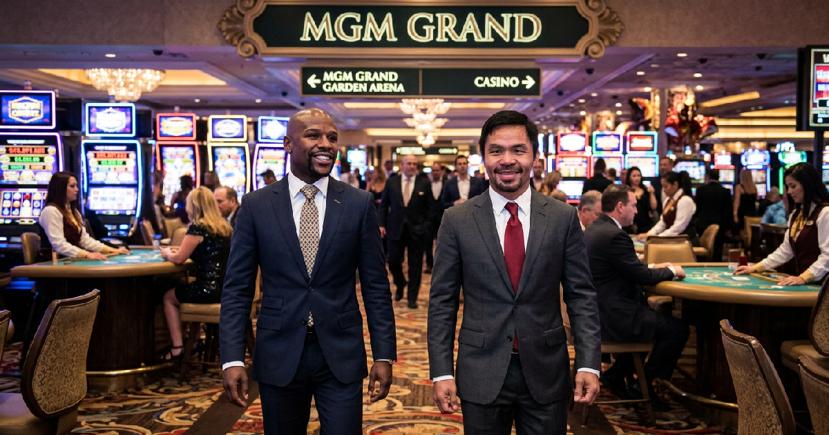 Mayweather vs Pacquiao Rematch Moves to MGM Properties Following Sphere Exit