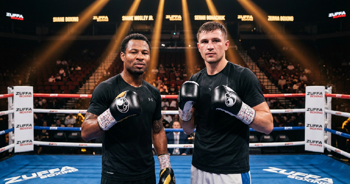 Mosley Jr. and Bohachuk to Headline Zuffa Boxing 6