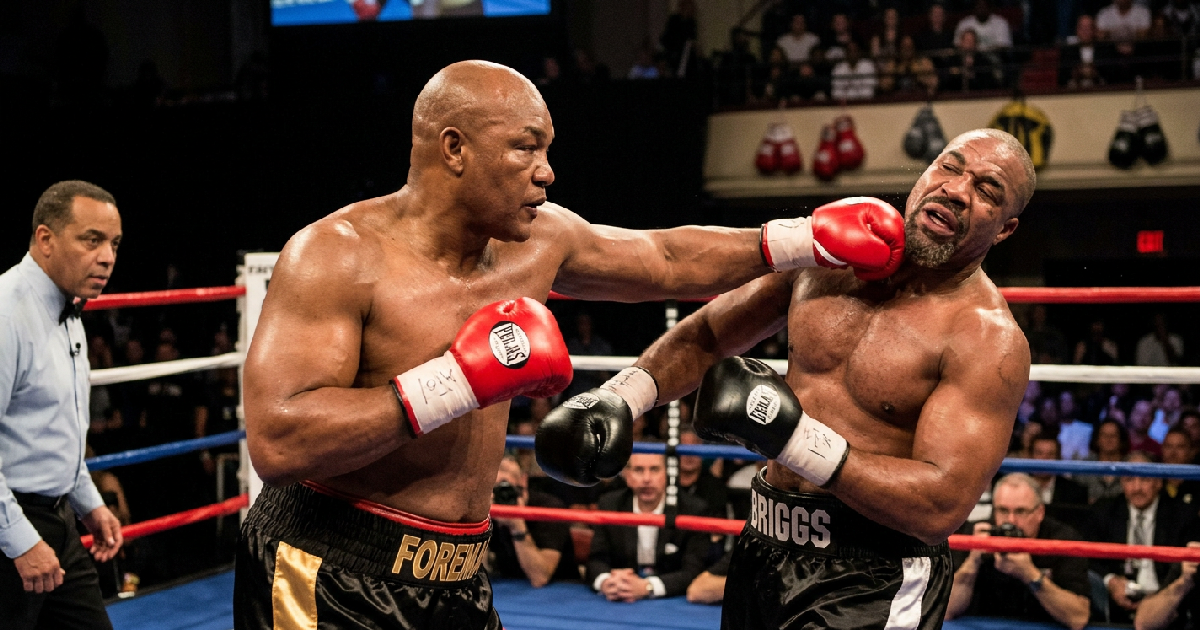 Shannon Briggs Likens George Foreman’s Punching Power to a Car Crash