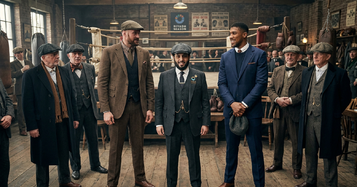 Alalshikh Unites Boxing Stars Toward Future Goals in Viral AI Image