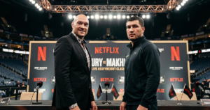 Tyson Fury Faces Arslanbek Makhmudov in Live Netflix Heavyweight Clash