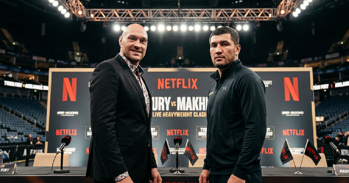Tyson Fury Faces Arslanbek Makhmudov in Live Netflix Heavyweight Clash