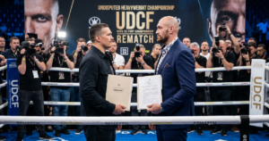 Usyk and Fury Rematch Contracts Near Finalization