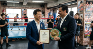 WBC Honors Hajime no Ippo Creator George Morikawa Following Recovery