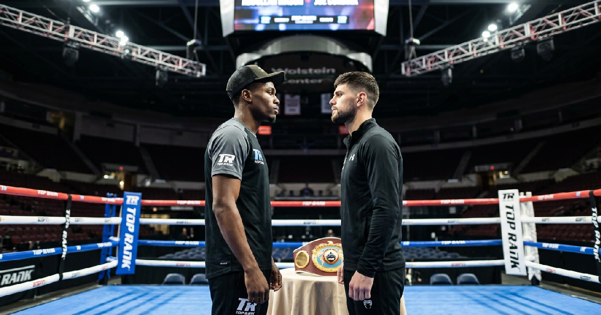 Abdullah Mason Set for WBO Title Defense Against Joe Cordina in Cleveland Homecoming