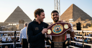 Andy Lee becomes world champion trainer as Hamzah Sheeraz stops Alem Begic