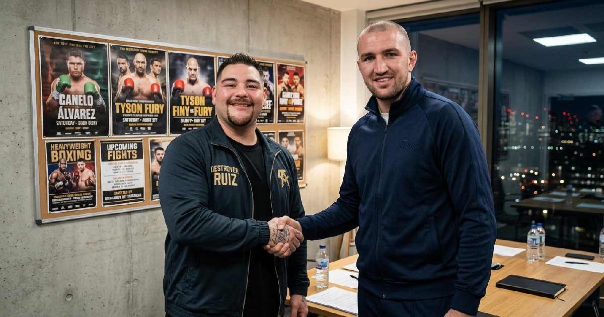 Andy Ruiz Jr. and Hughie Fury in negotiations to end heavyweight career drift