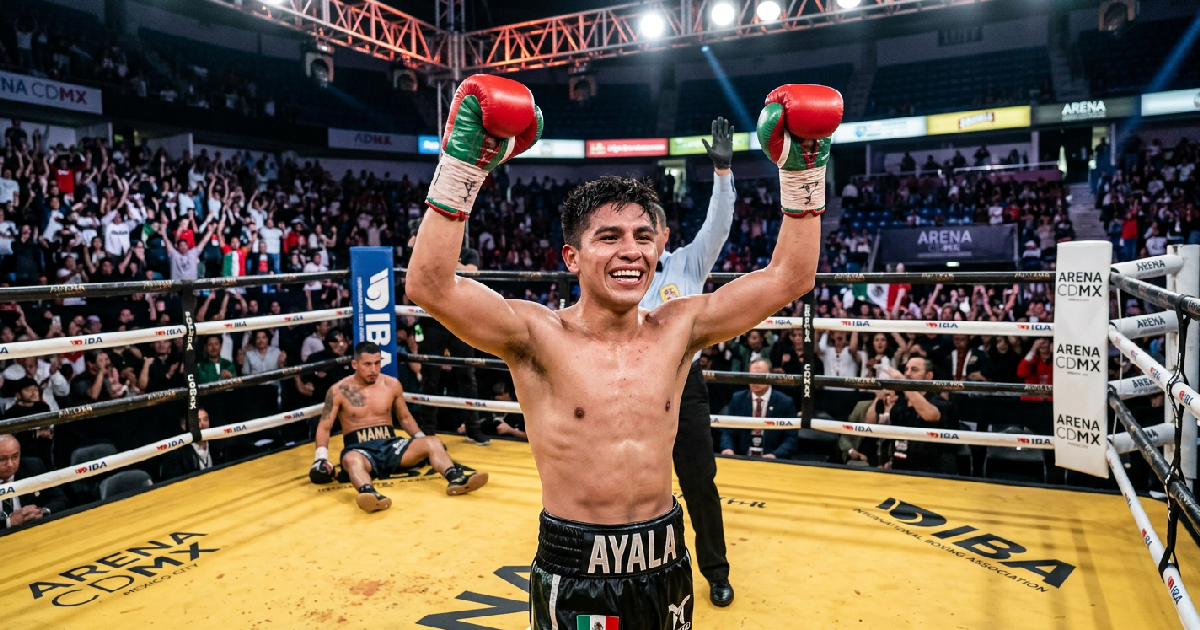 Ángel Ayala Lardizabal stops Jayson Mama at IBA PRO 18 show in Mexico City