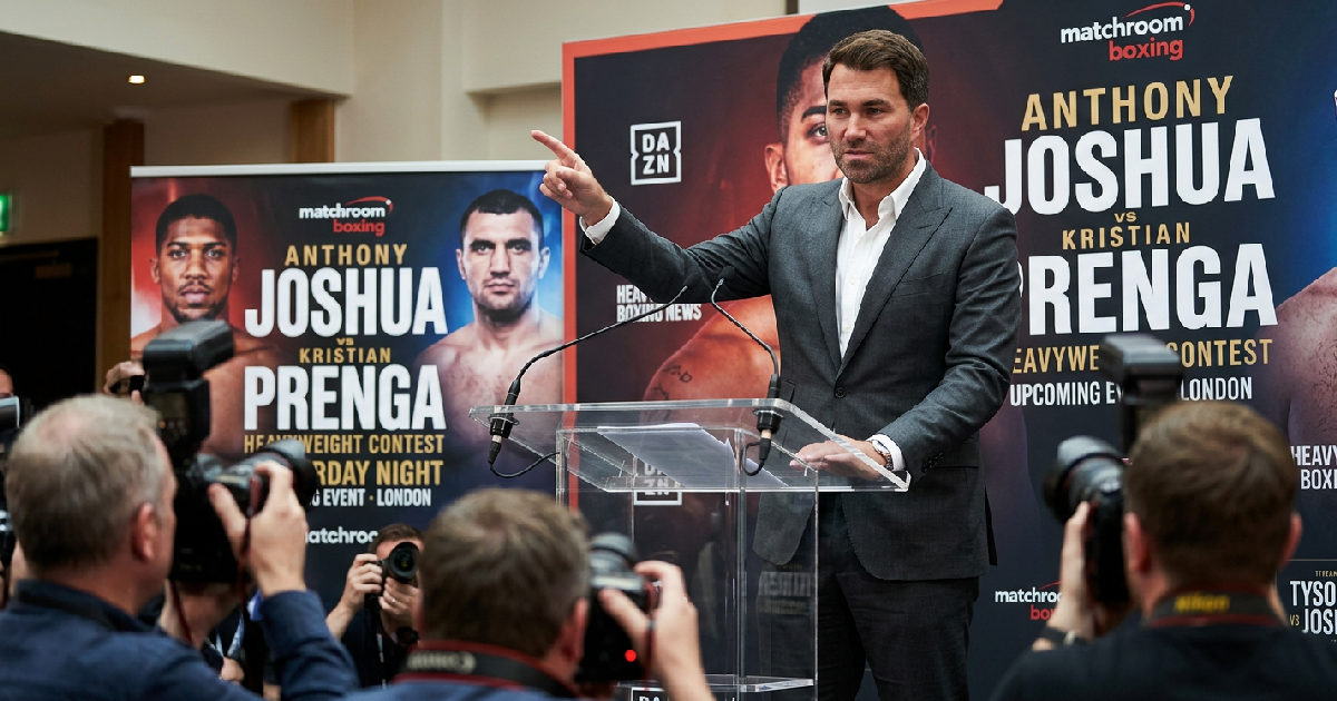 Hearn Warns Kristian Prenga Represents Dangerous Hurdle for Anthony Joshua