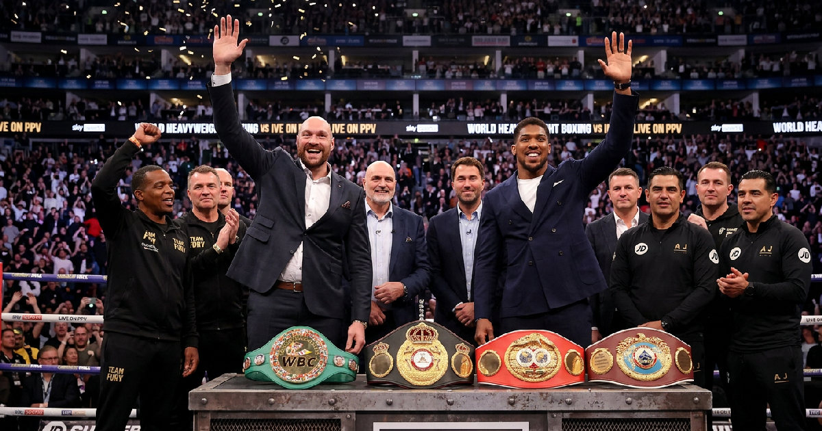 Analysts Suggest Anthony Joshua and Tyson Fury Payouts Could Reach Record Levels