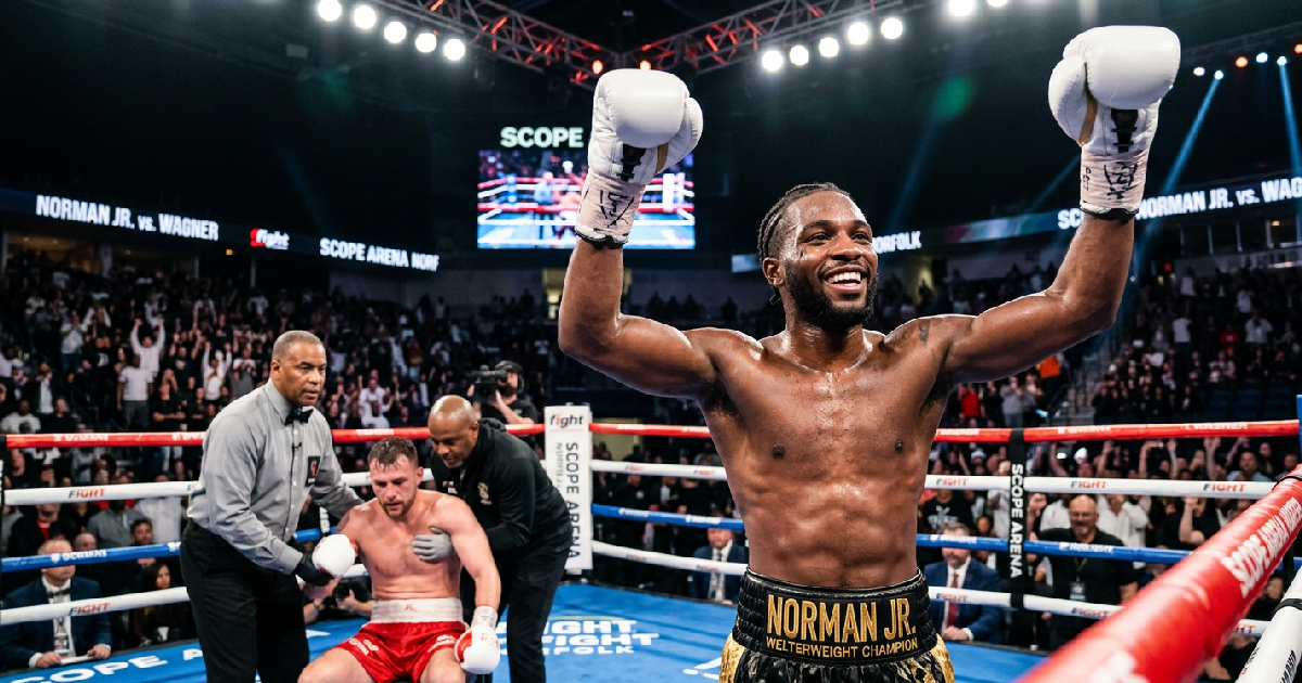 Brian Norman Jr. Corrects Course with Second Round TKO of Josh Wagner