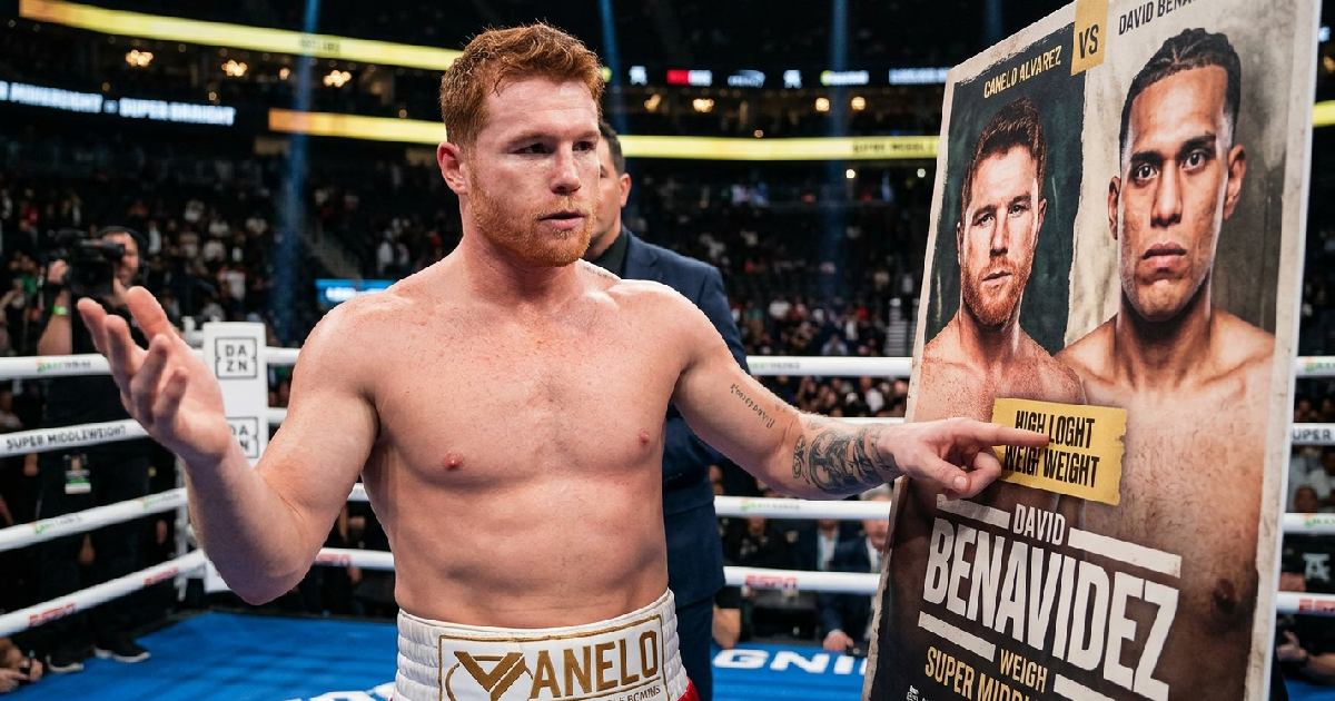 Canelo Alvarez Declares David Benavidez Fight 'Impossible' Following Weight Class Shifts