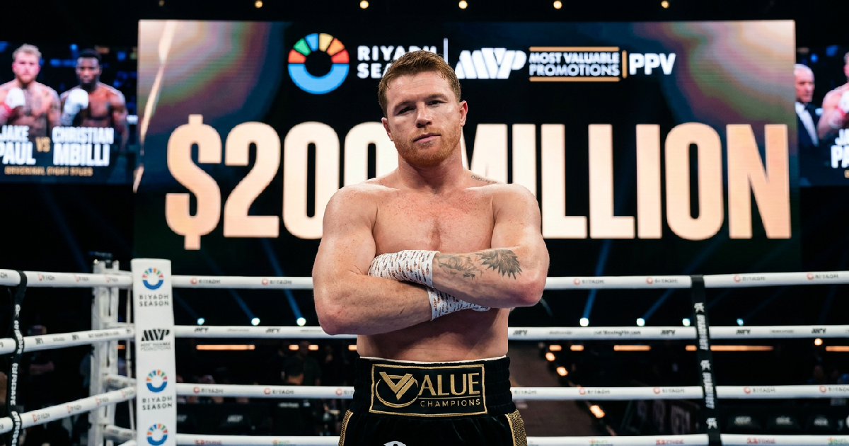 Canelo Alvarez Rejects Jake Paul’s $200 Million Claim as a "Promotional Stunt"
