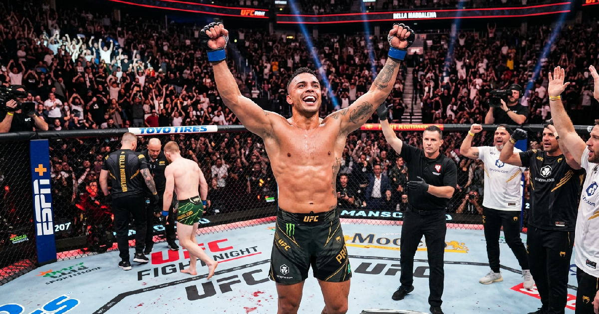 Carlos Prates Positions as Contender Following Win Over Jack Della Maddalena