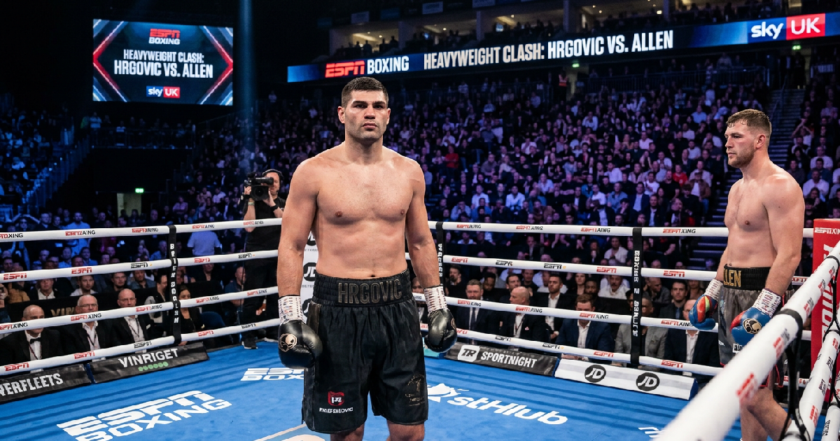 Dave Allen vs. Filip Hrgovic: Broadcast Details for ESPN Heavyweight Clash