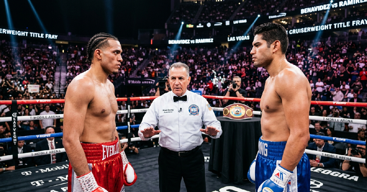 Benavidez Challenges Ramirez for Cruiserweight Titles in Las Vegas Clash