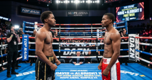 Top Rank to Stream Davis vs Albright II Build-Up on Social Media Platforms 4 Top Rank to Stream Davis vs Albright II Build-Up on Social Media Platforms