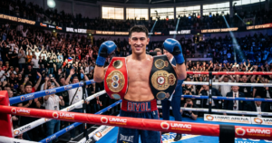 Dmitry Bivol defends IBF, WBA, Ring titles against challenger in Russia today