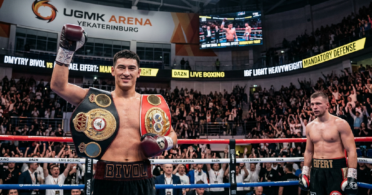 Dmitry Bivol vs David Benavidez Undisputed Fight Delayed by Mandatory Defense