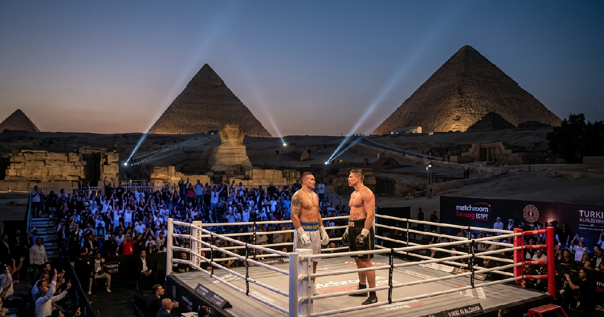 Eddie Hearn Labels Usyk-Verhoeven Giza Event a Historic Boxing Moment