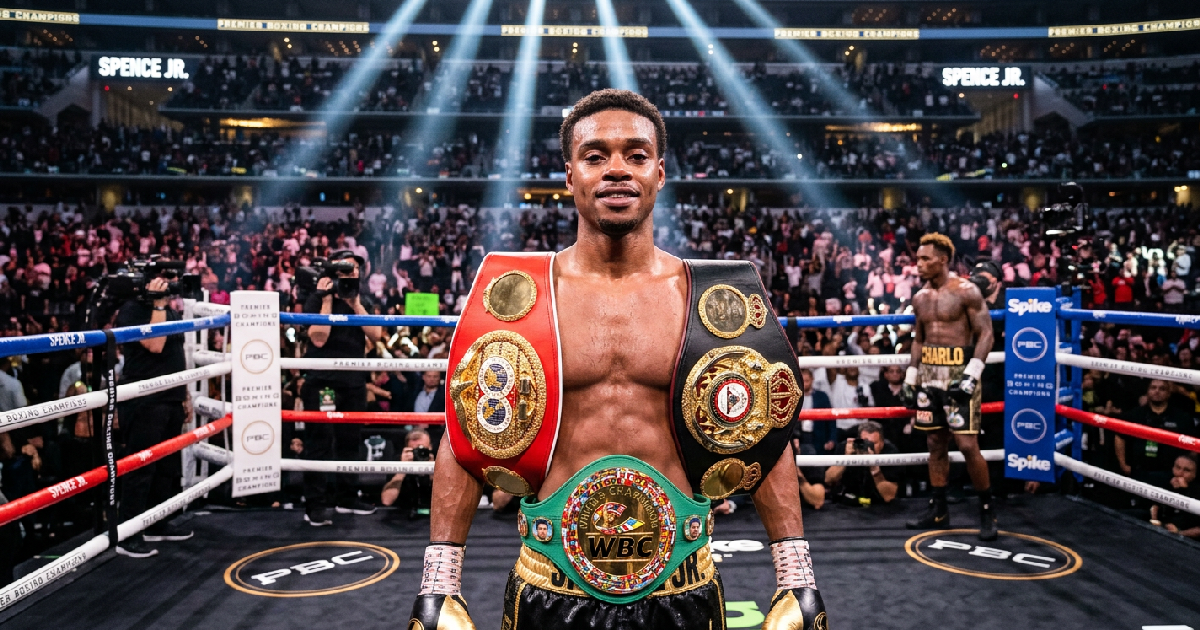 Errol Spence Jr. Claims Jermell Charlo Jealousy Stems from Drawing Power Gap
