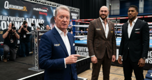 Frank Warren Rules Out Shared Event for Tyson Fury and Anthony Joshua