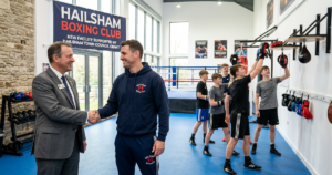 Hailsham Boxing Club Opens New Facility Supported by Town Council Grant