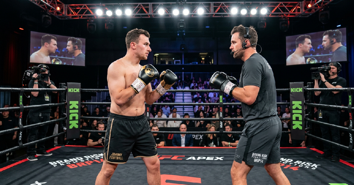 Johnny Manziel makes boxing debut against Bob Menery at UFC Apex