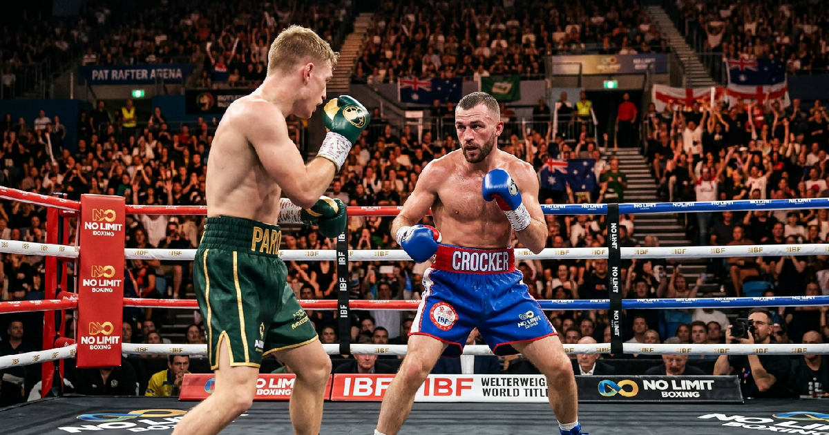 Lewis Crocker vs Liam Paro: IBF Welterweight Title Defense Set for Australia