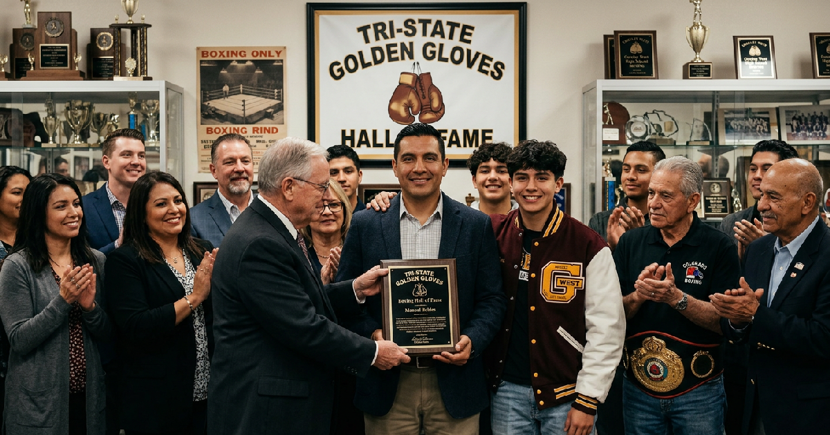 Greeley West Teacher Manuel Robles Inducted into Boxing Hall of Fame