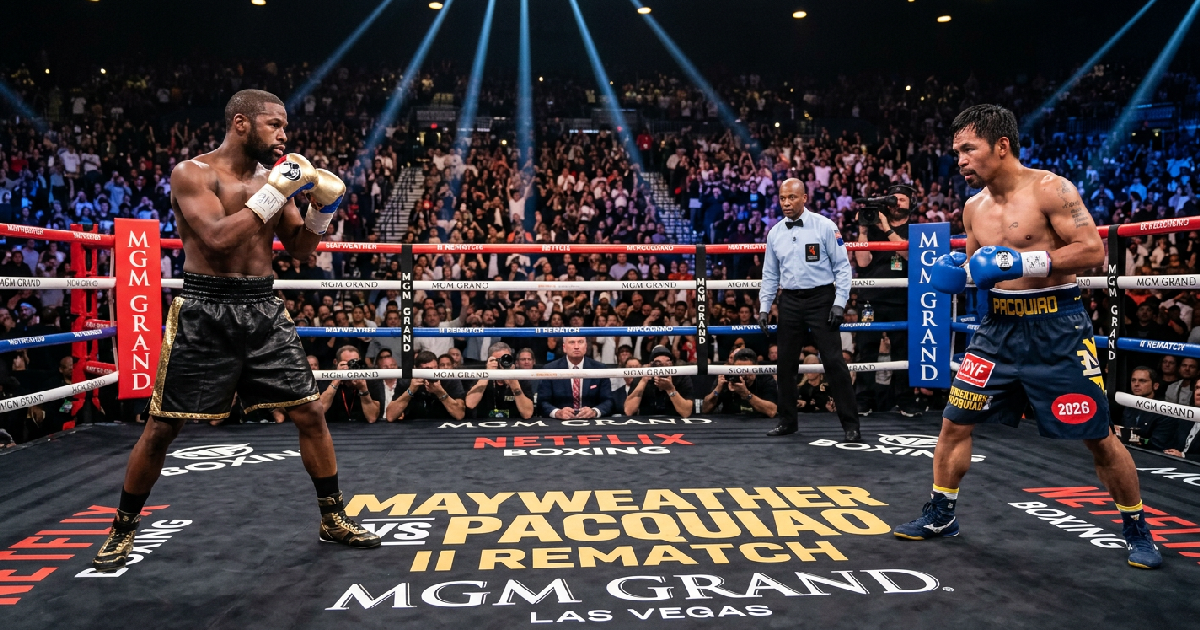 Professional Mayweather-Pacquiao Rematch Reportedly Targeted for Late 2026