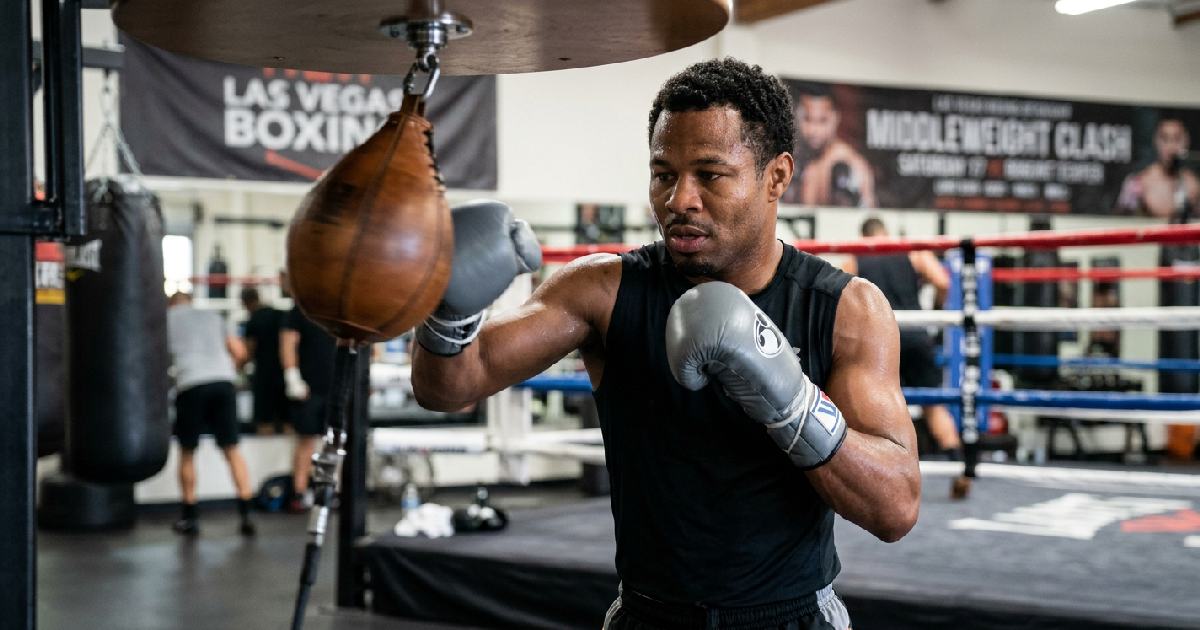 Home 1 Mosley Jr. Preparations Intensify Ahead of Middleweight Clash with Bohachuk