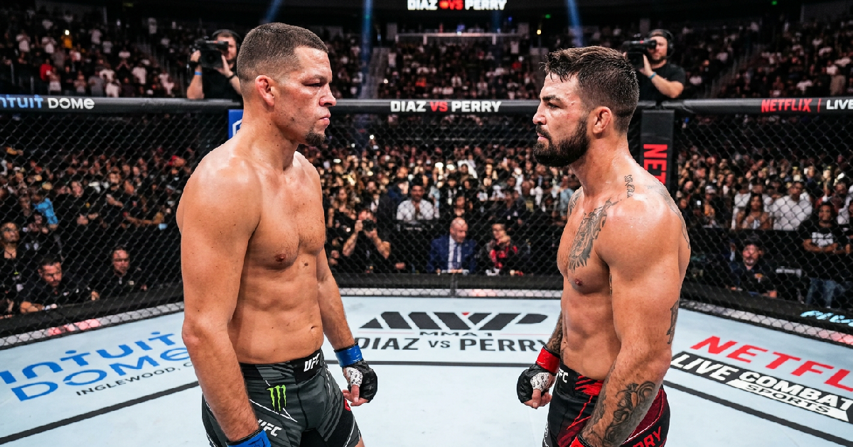 Nate Diaz Faces Mike Perry in MVP MMA 1 Welterweight Co-Main Event on Netflix