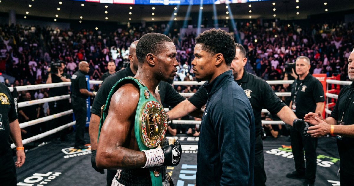 Home 1 O'Shaquie Foster calls out Shakur Stevenson after title defense in Houston