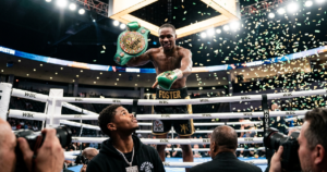 Foster defeats Raymond Ford, calls out Shakur Stevenson at Fertitta Center 3 Foster defeats Raymond Ford, calls out Shakur Stevenson at Fertitta Center