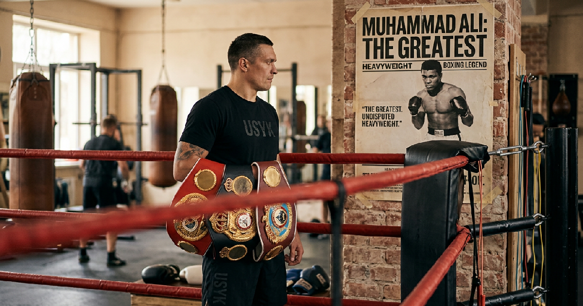 Oleksandr Usyk Names Muhammad Ali Greatest Heavyweight Ever