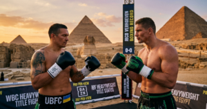 Oleksandr Usyk Defends WBC Title Against Rico Verhoeven in Giza Showdown