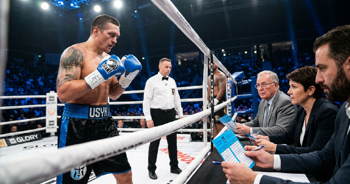 Oleksandr Usyk-Rico Verhoeven scorecards: Analysis shows Usyk on course for points win