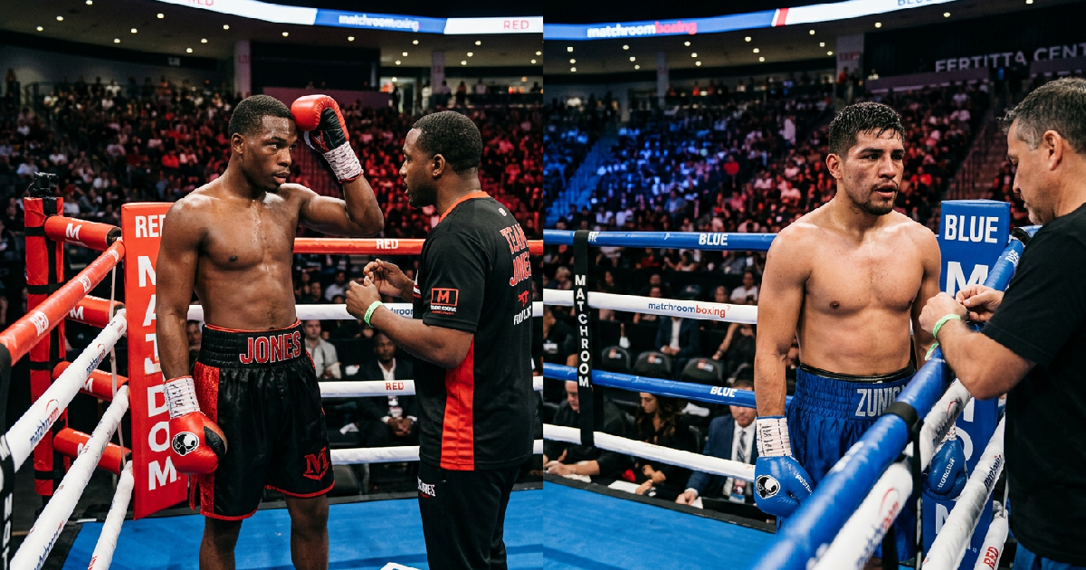 Omari Jones fights Diego Zuniga on June 1 in Houston at 154 pounds