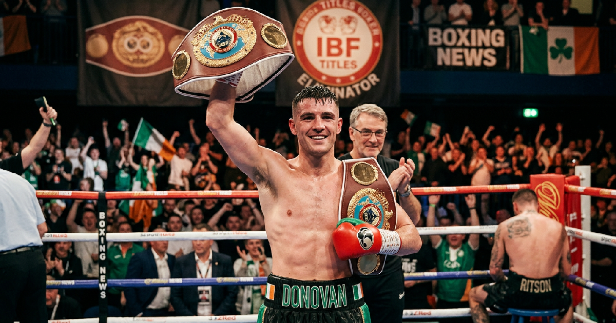 Paddy Donovan Secures Mandatory Challenger Status After IBF Eliminator Victory