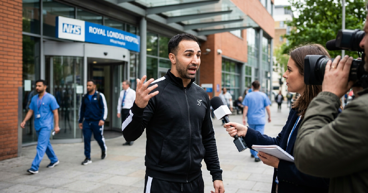 Paulie Malignaggi Critiques NHS Staff Following Reported Hospital Ordeal