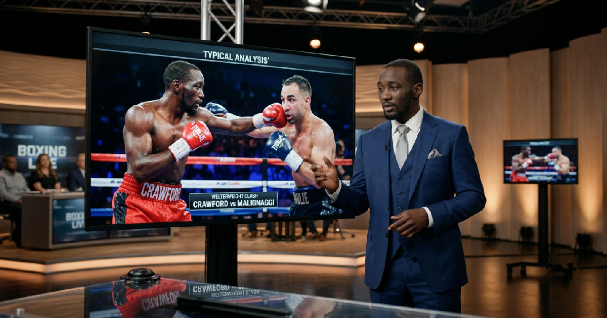 Malignaggi Claims Potential Stoppage Win Over Terence Crawford in Theoretical Clash